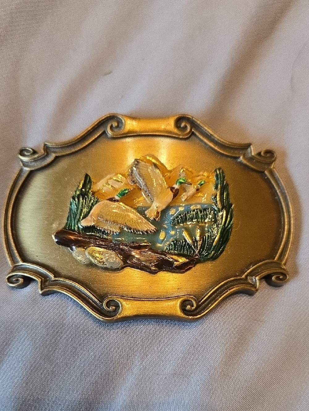 1978 Raintree Buckle with Mallards